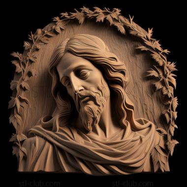 3D model st jesus (STL)